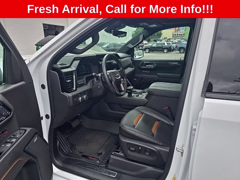 2025 Summit White GMC Sierra 1500 AT4 4X4 Truck