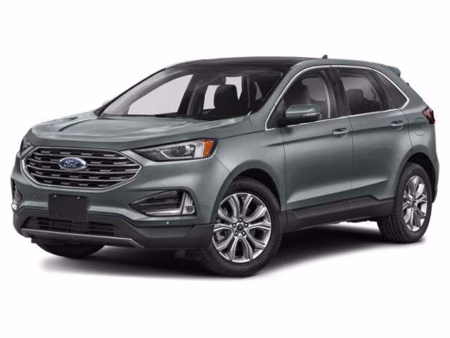 2024 Gray Metallic Ford Edge Titanium AWD SUV