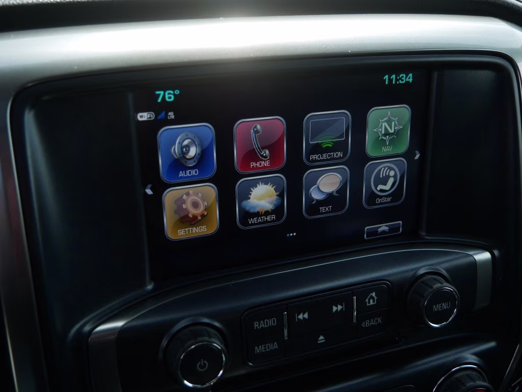 2018 Graphite Metallic Chevrolet Silverado 1500 LTZ 4X4 Truck