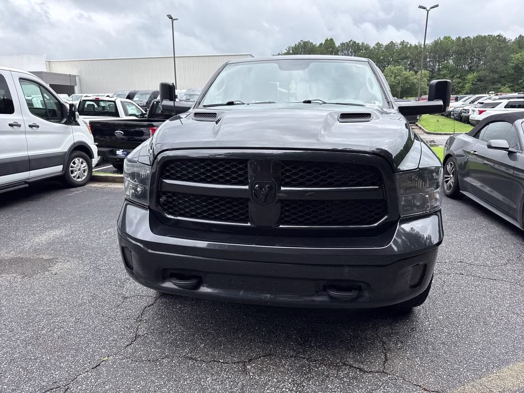 2018 Brilliant Black Crystal Pearlcoat Ram 1500 Big Horn 4X4 Truck