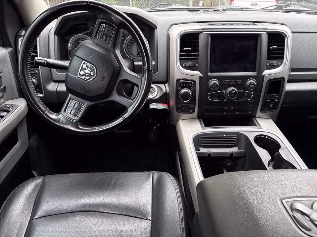 2018 Brilliant Black Crystal Pearlcoat Ram 1500 Big Horn 4X4 Truck
