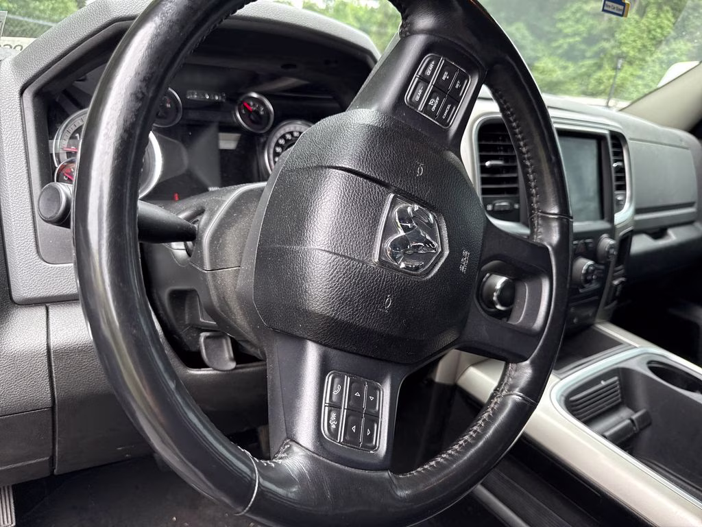 2018 Brilliant Black Crystal Pearlcoat Ram 1500 Big Horn 4X4 Truck