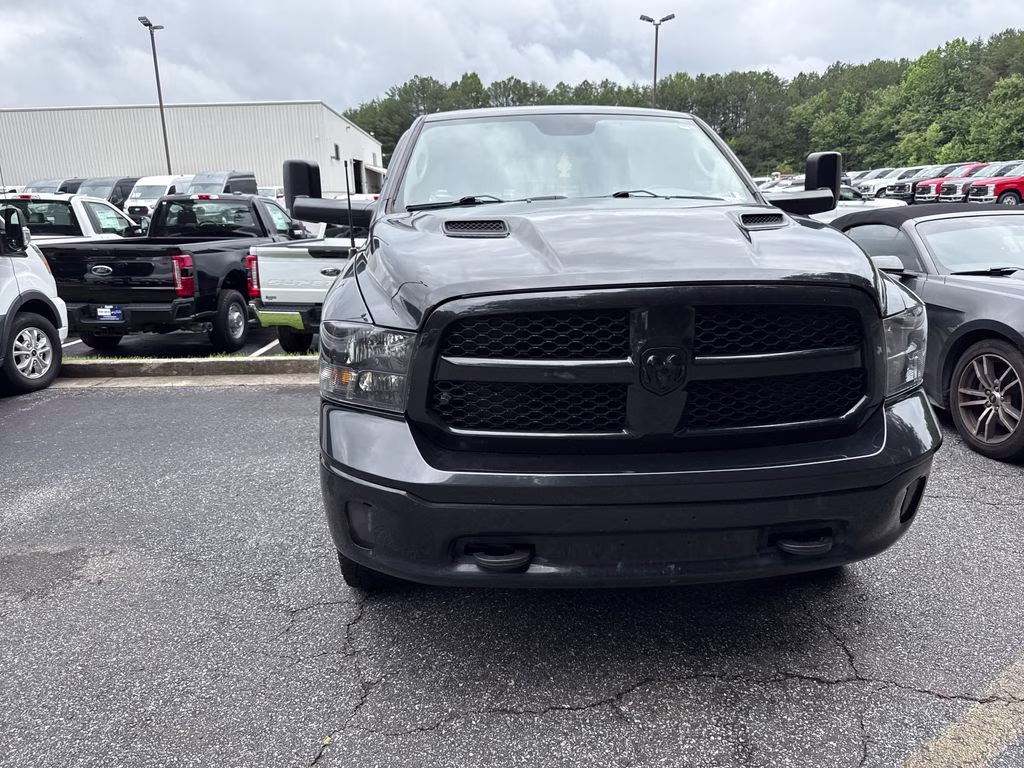 2018 Brilliant Black Crystal Pearlcoat Ram 1500 Big Horn 4X4 Truck