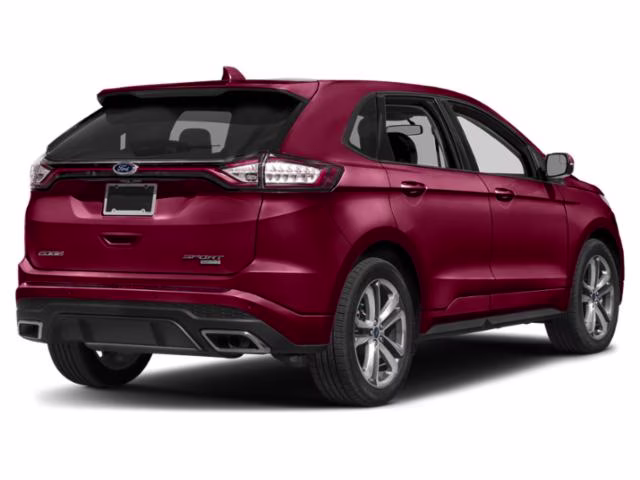 2015 Ruby Red Metallic Ford Edge Sport FWD SUV
