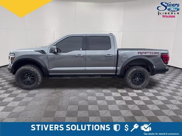 2025 Gray Metallic Ford F-150 Raptor 4X4 Truck