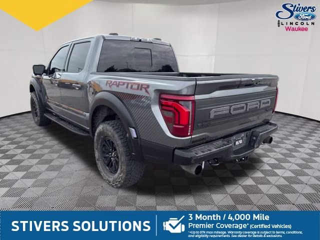 2025 Gray Metallic Ford F-150 Raptor 4X4 Truck