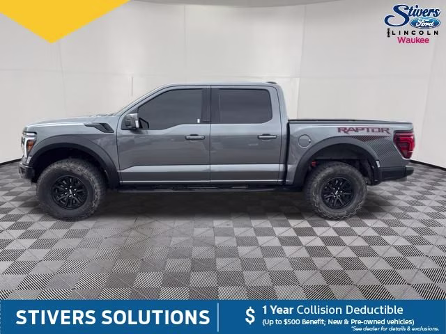 2025 Gray Metallic Ford F-150 Raptor 4X4 Truck