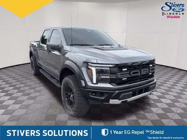 2025 Gray Metallic Ford F-150 Raptor 4X4 Truck