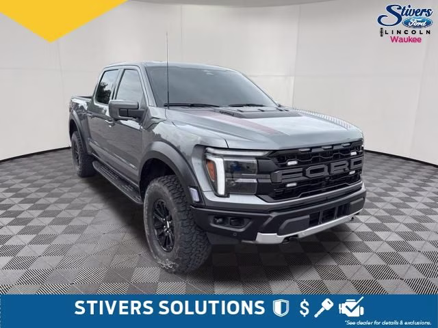 2025 Gray Metallic Ford F-150 Raptor 4X4 Truck