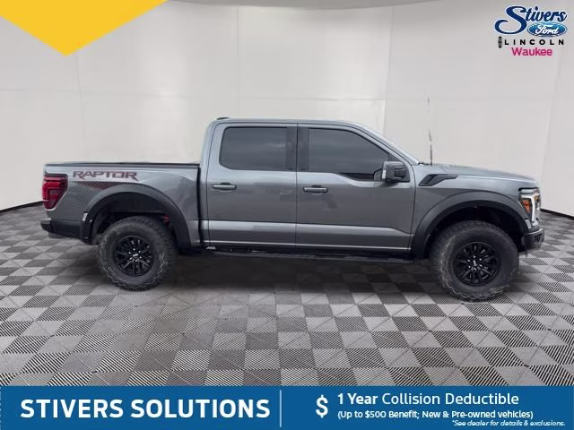 2025 Gray Metallic Ford F-150 Raptor 4X4 Truck