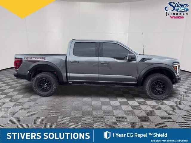 2025 Gray Metallic Ford F-150 Raptor 4X4 Truck