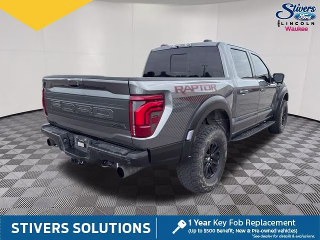 2025 Gray Metallic Ford F-150 Raptor 4X4 Truck