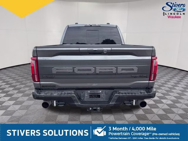 2025 Gray Metallic Ford F-150 Raptor 4X4 Truck