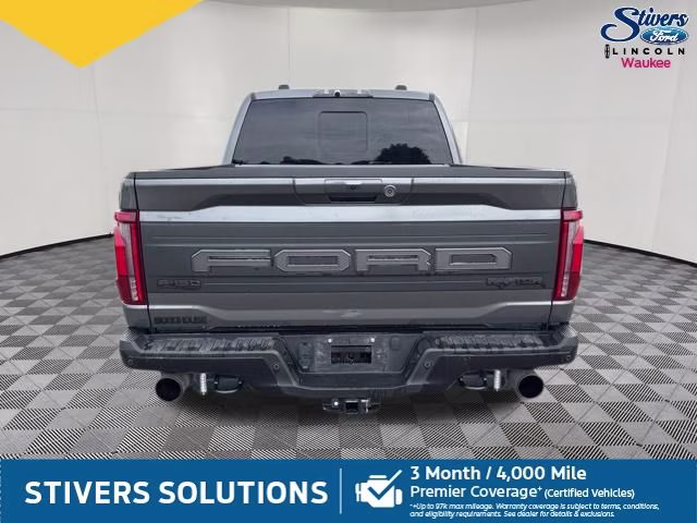2025 Gray Metallic Ford F-150 Raptor 4X4 Truck