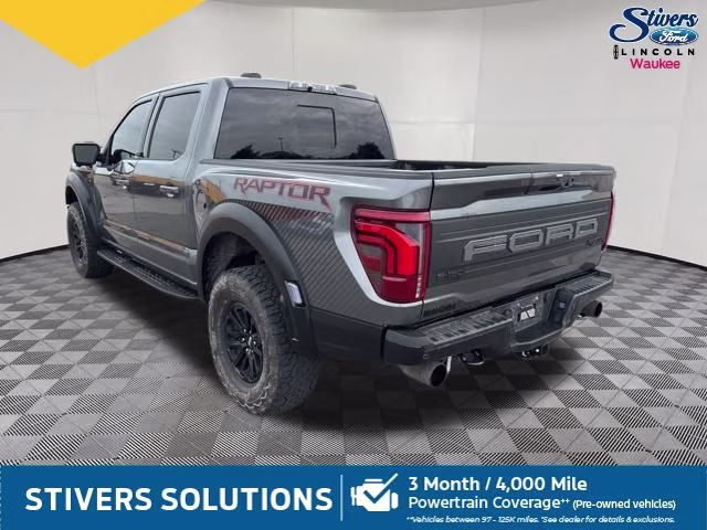 2025 Gray Metallic Ford F-150 Raptor 4X4 Truck
