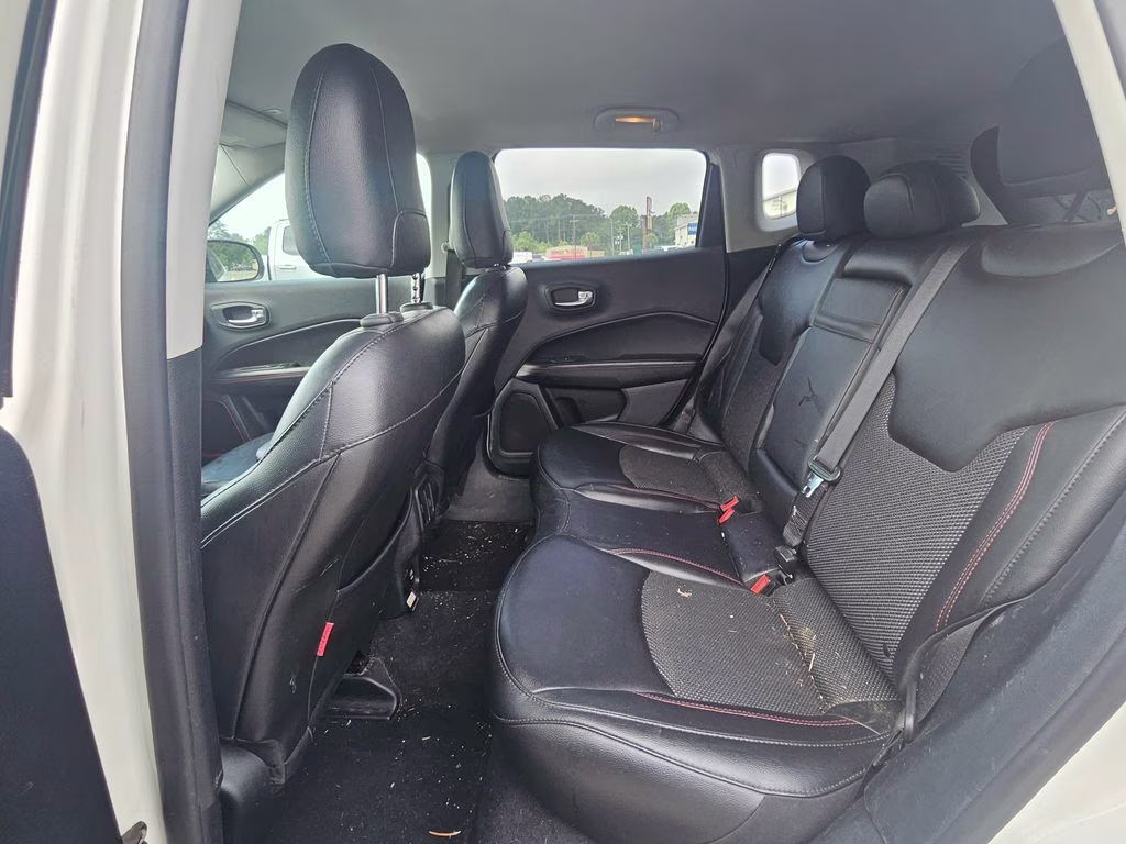 2019 White Clearcoat Jeep Compass Trailhawk 4X4 SUV