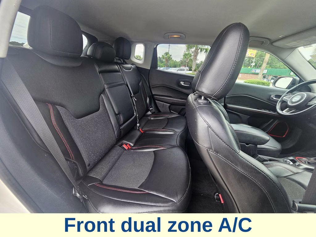 2019 White Clearcoat Jeep Compass Trailhawk 4X4 SUV