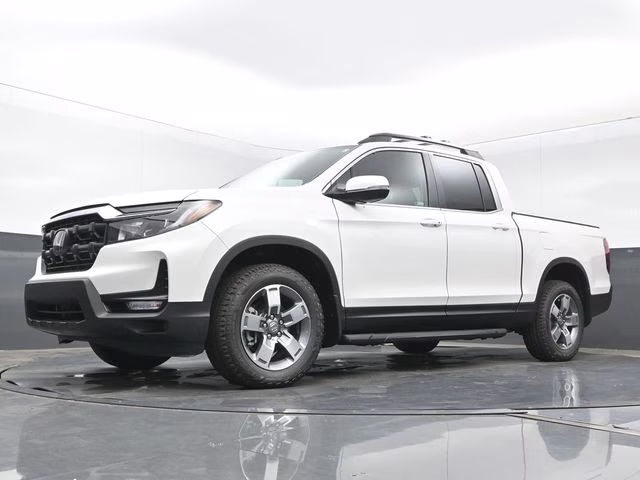 2026 Platinum White Pearl Honda Ridgeline RTL AWD Truck