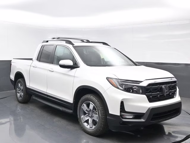 2026 Platinum White Pearl Honda Ridgeline RTL AWD Truck