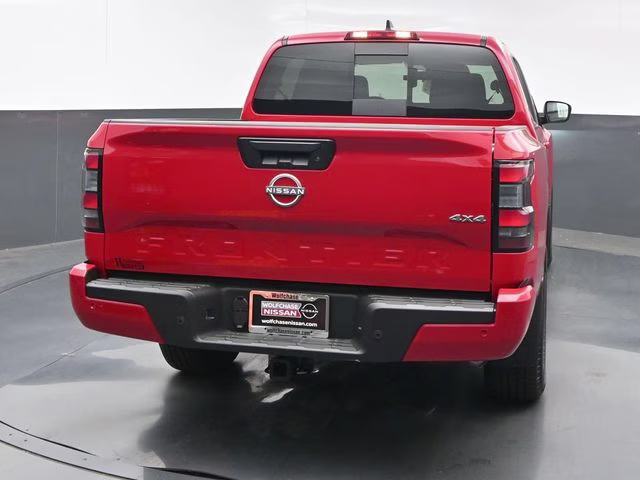2026 Red Alert Nissan Frontier SV 4X4 Truck