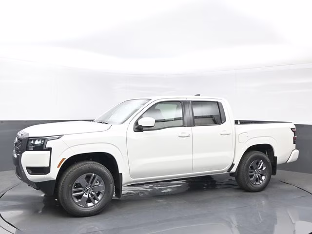 2026 Glacier White Nissan Frontier SV 4X4 Truck