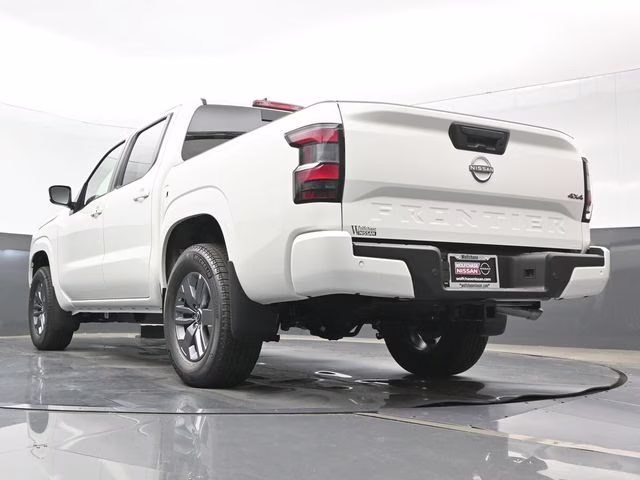 2026 Glacier White Nissan Frontier SV 4X4 Truck