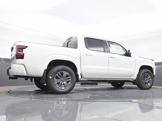 2026 Glacier White Nissan Frontier SV 4X4 Truck