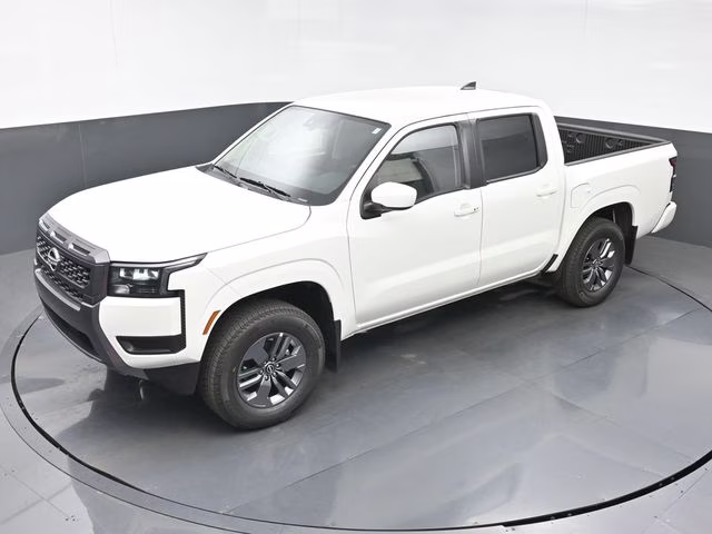 2026 Glacier White Nissan Frontier SV 4X4 Truck