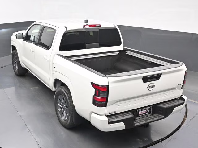 2026 Glacier White Nissan Frontier SV 4X4 Truck