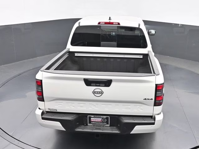 2026 Glacier White Nissan Frontier SV 4X4 Truck