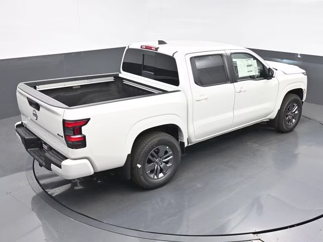 2026 Glacier White Nissan Frontier SV 4X4 Truck