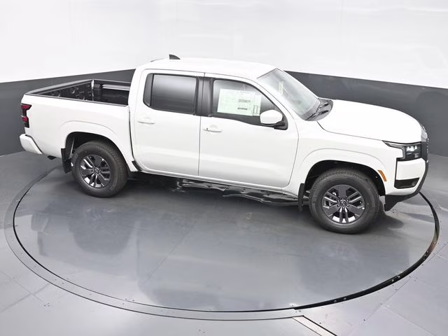2026 Glacier White Nissan Frontier SV 4X4 Truck