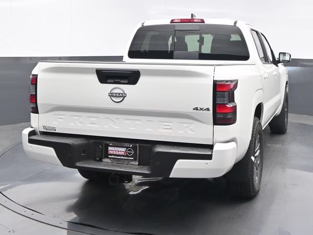 2026 Glacier White Nissan Frontier SV 4X4 Truck