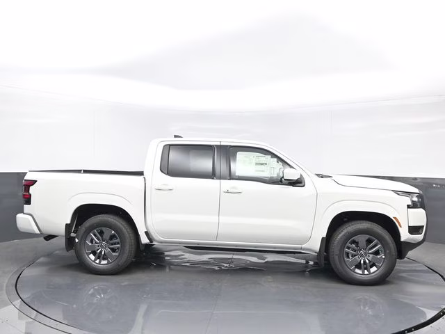 2026 Glacier White Nissan Frontier SV 4X4 Truck