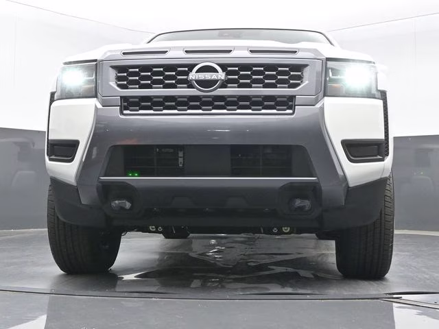 2026 Glacier White Nissan Frontier SV 4X4 Truck