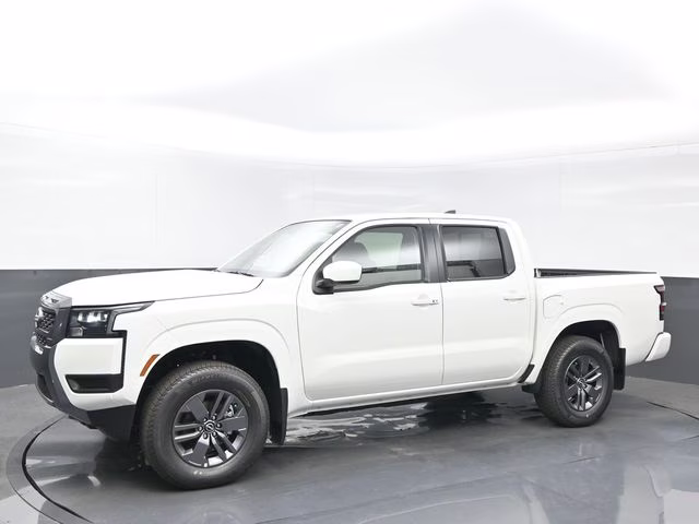 2026 Glacier White Nissan Frontier SV 4X4 Truck