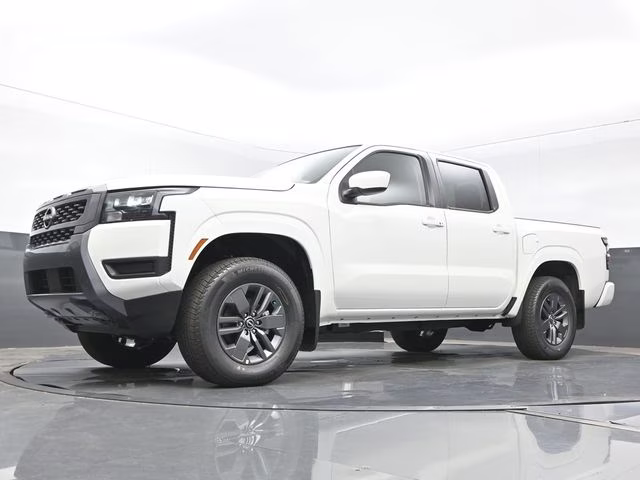 2026 Glacier White Nissan Frontier SV 4X4 Truck
