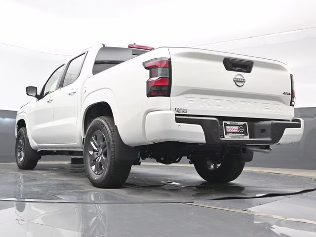 2026 Glacier White Nissan Frontier SV 4X4 Truck