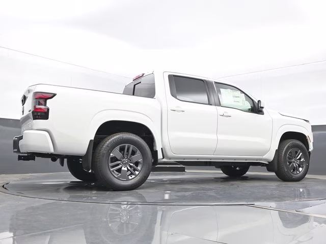 2026 Glacier White Nissan Frontier SV 4X4 Truck