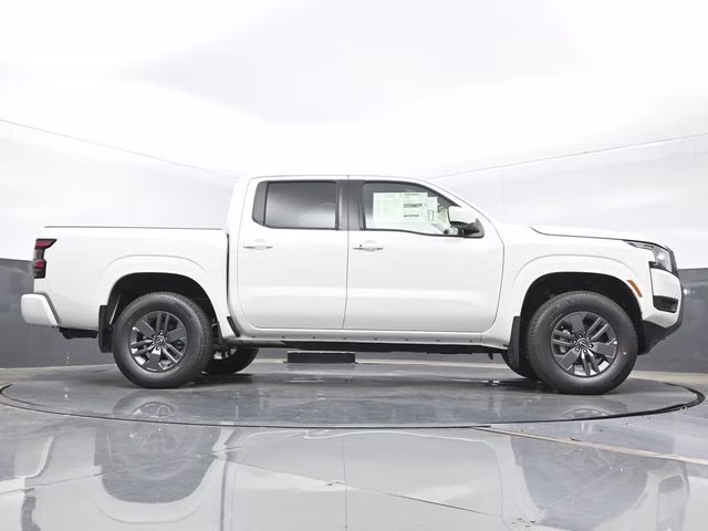 2026 Glacier White Nissan Frontier SV 4X4 Truck