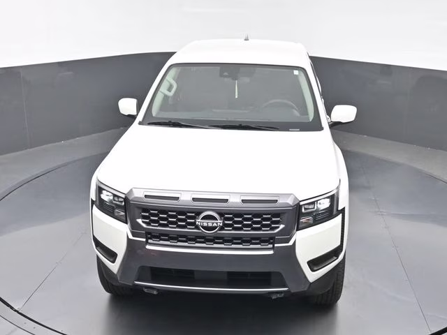 2026 Glacier White Nissan Frontier SV 4X4 Truck