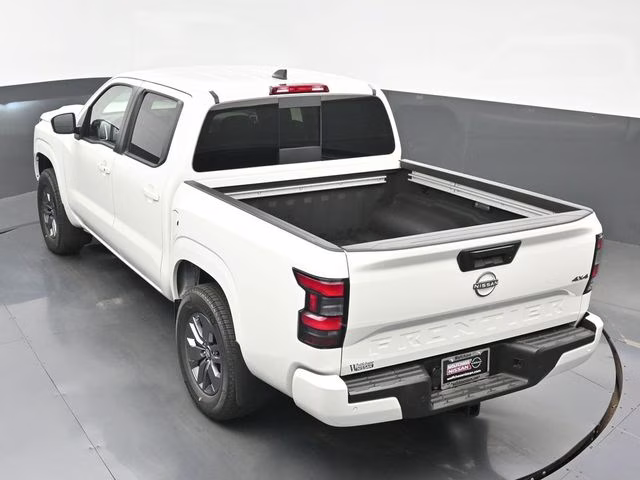 2026 Glacier White Nissan Frontier SV 4X4 Truck