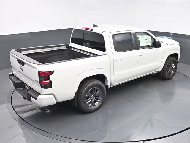 2026 Glacier White Nissan Frontier SV 4X4 Truck