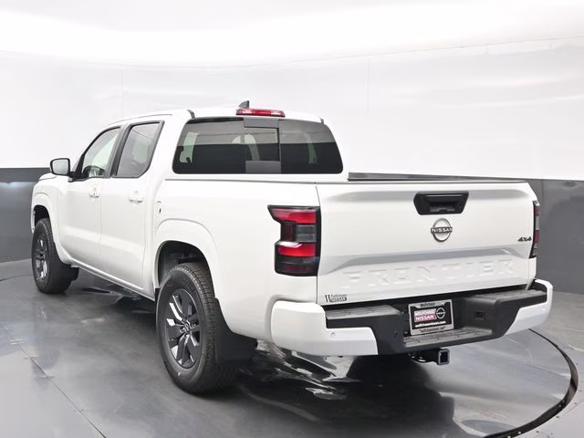2026 Glacier White Nissan Frontier SV 4X4 Truck