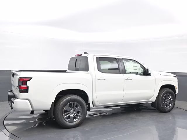 2026 Glacier White Nissan Frontier SV 4X4 Truck