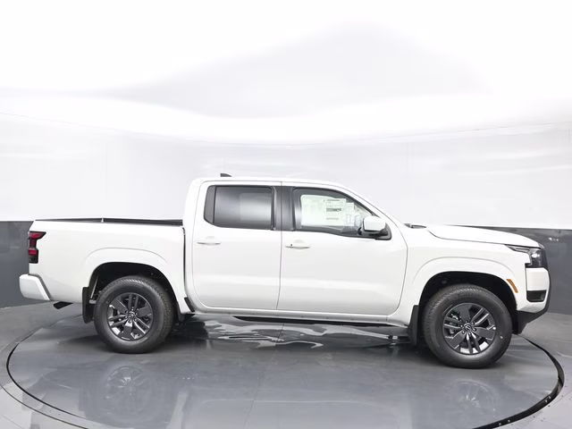 2026 Glacier White Nissan Frontier SV 4X4 Truck