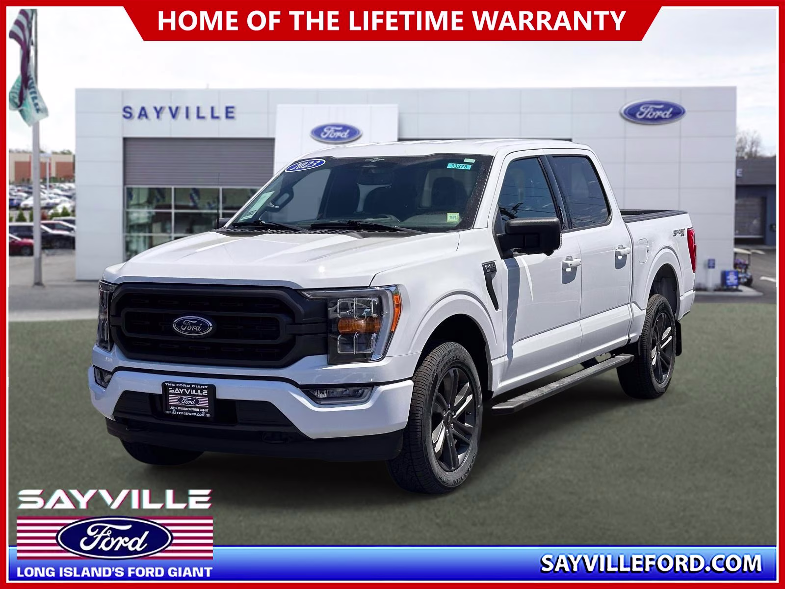 2023 Oxford White Ford F-150 XLT 4WD SuperCrew 5.5' Box 4X4 Truck