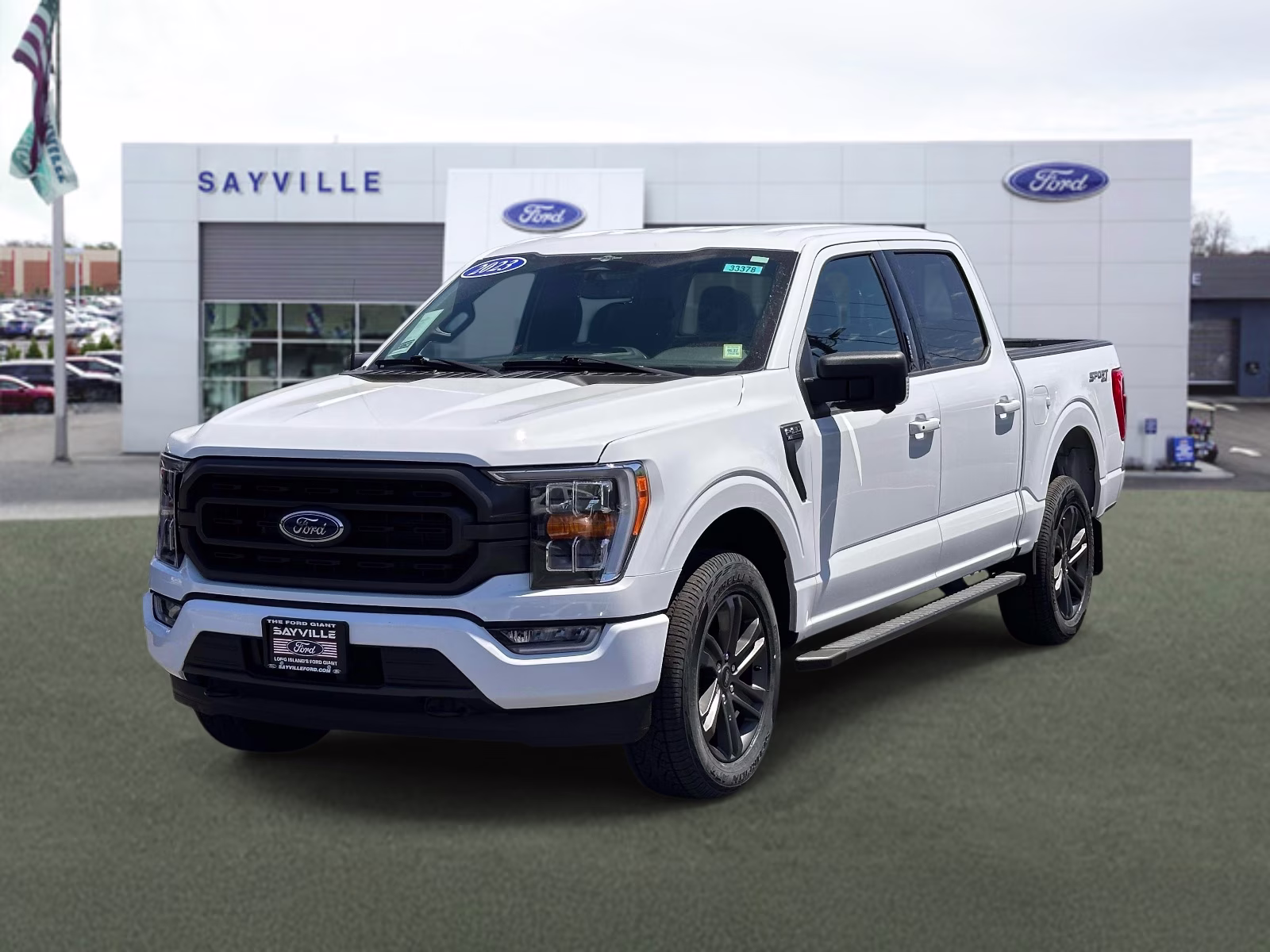 2023 Oxford White Ford F-150 XLT 4WD SuperCrew 5.5' Box 4X4 Truck