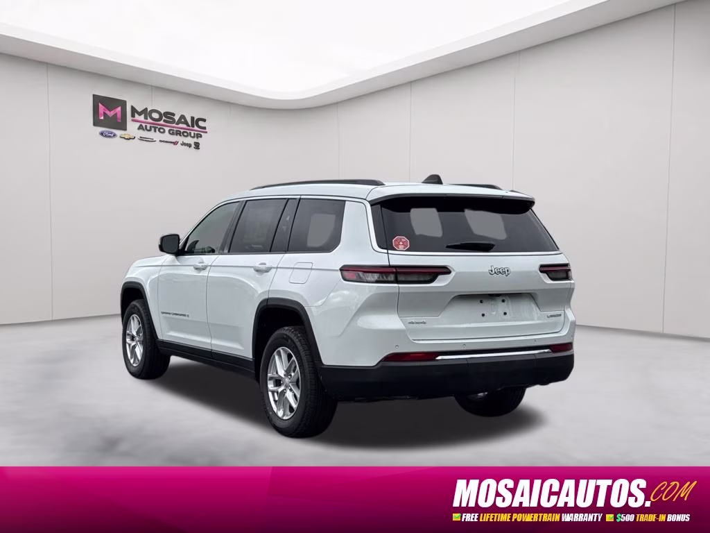 2026 Bright White Clearcoat Jeep Grand Cherokee L Laredo 4X4 SUV