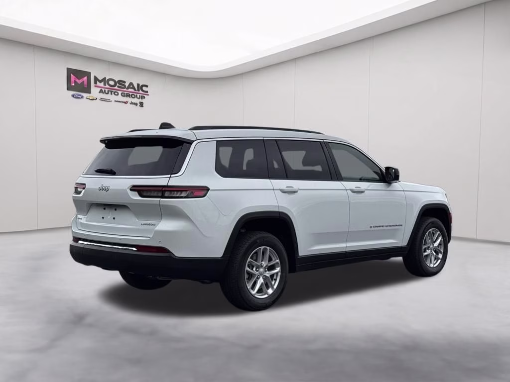 2026 Bright White Clearcoat Jeep Grand Cherokee L Laredo 4X4 SUV